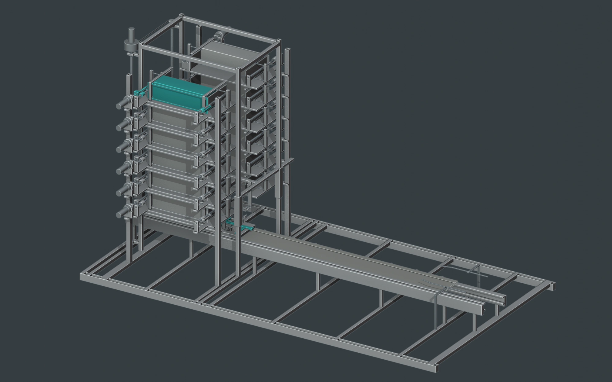 Full ACR1 assembly with two storage banks.
